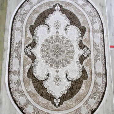 Ковер Avangard 36945A OVAL BROWN / BROWN