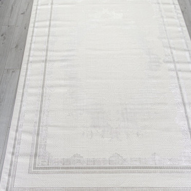 Ковер 32300A - CREAM / WHITE - Прямоугольник - коллекция SHINE