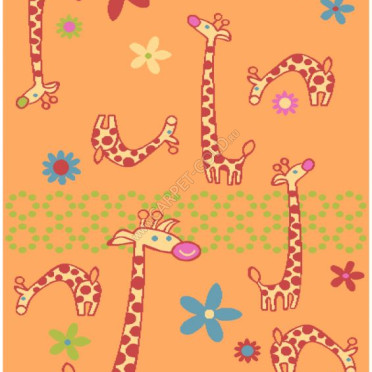 Детский коврик Giraffe a apricot