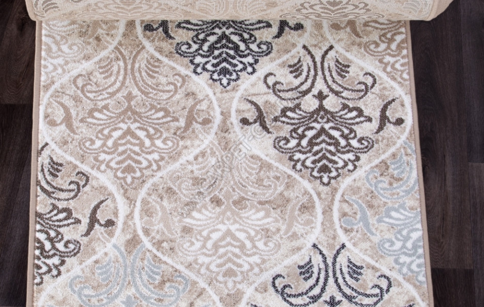 d310 - CREAM-BROWN - Дорожка - коллекция VALENCIA DELUXE