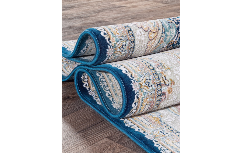 Ковер 144 - DARK BLUE - Прямоугольник - коллекция FARSI 1500