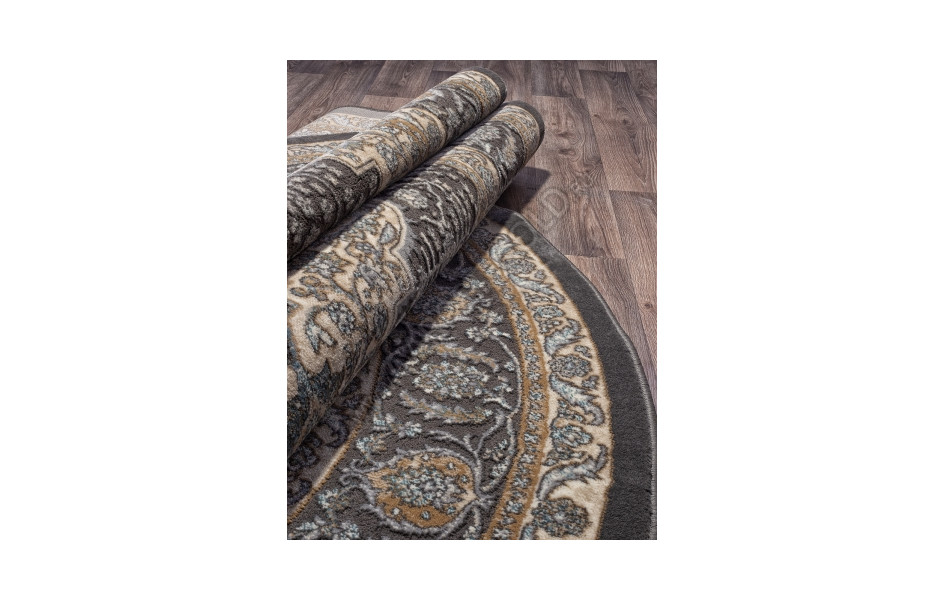 Ковер российский D736 BEIGE овальный - коллекция SERENITY