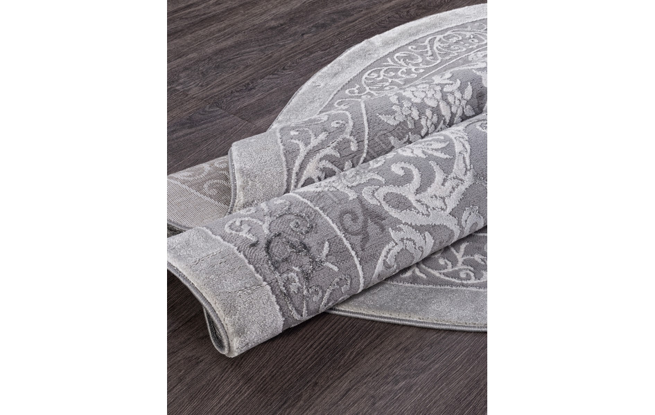 Ковер 03760A - GREY / GREY Круг ARMINA