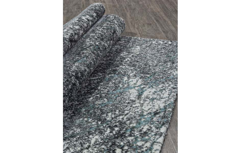 Ковер 02474H - BLUE / GREY - Прямоугольник - коллекция SAFARI