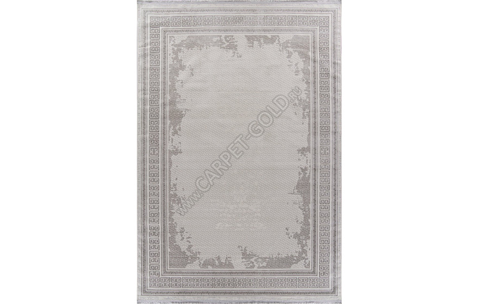 Ковер 33368A - CREAM / L.GREY - Прямоугольник - коллекция SHINE