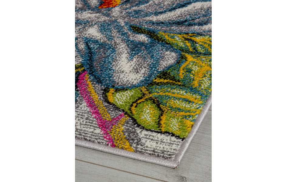 Ковер комнатный на пол AC44 GRAY