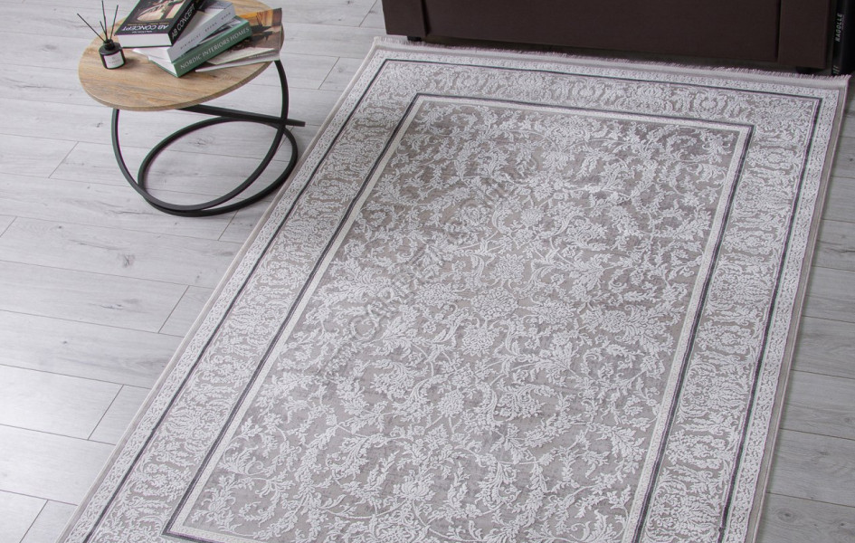 Ковер 32229A - GREY / WHITE - Прямоугольник - коллекция ANATOLIA