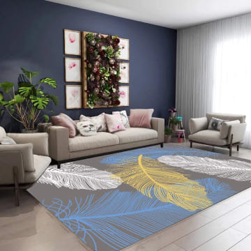 Стильный ковер в интерьере